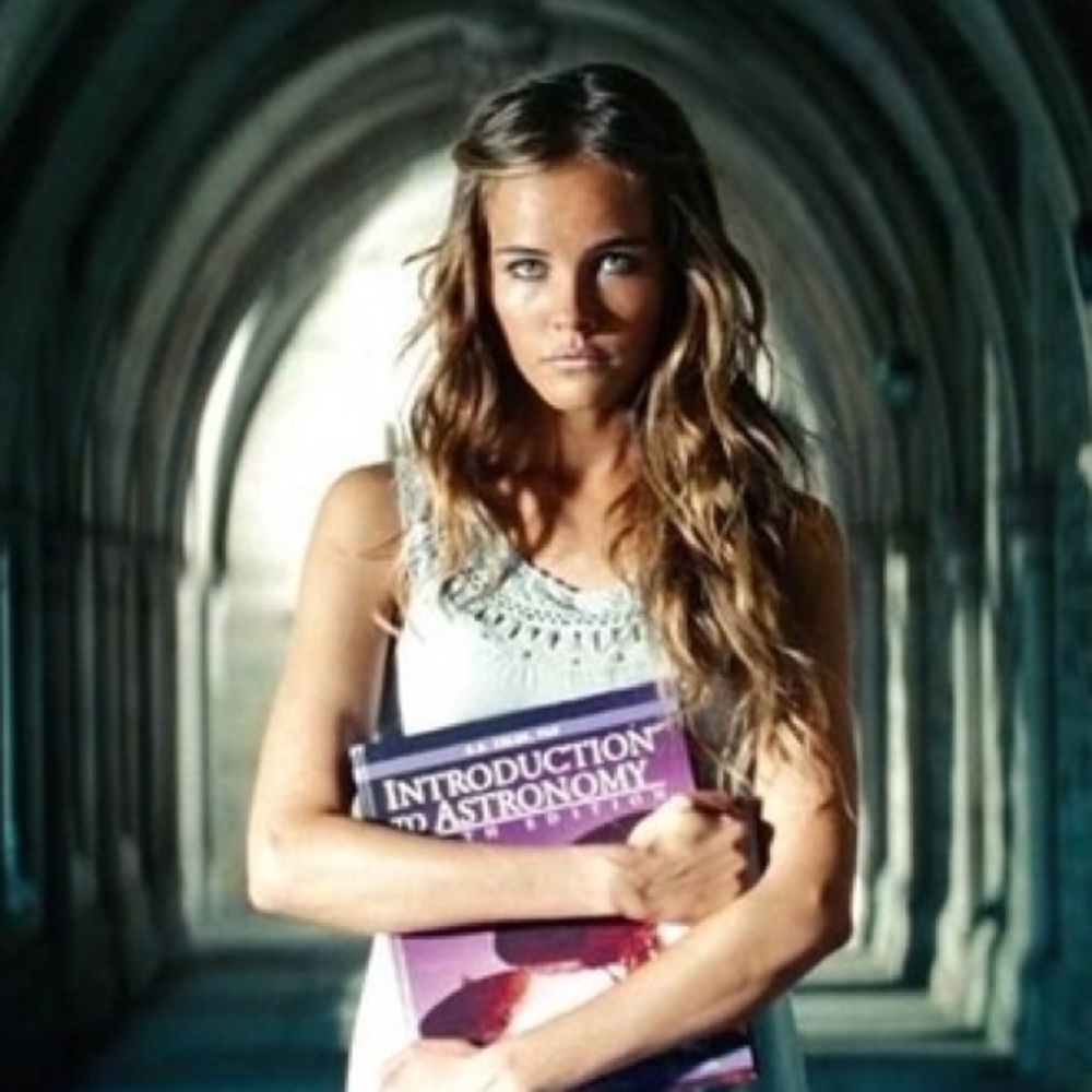 BCBG Max Azria Crochet Knit Dress Blue